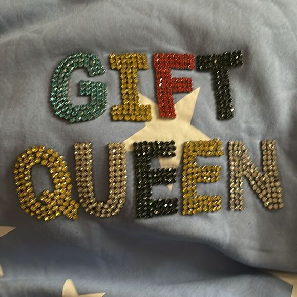 Judith March GIFT QUEEN Oversized Sweatshirt Size S - Picture 7 of 7